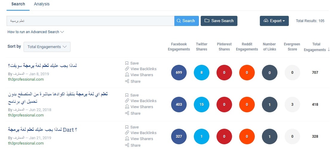 نتائج بحث في بازسيمو