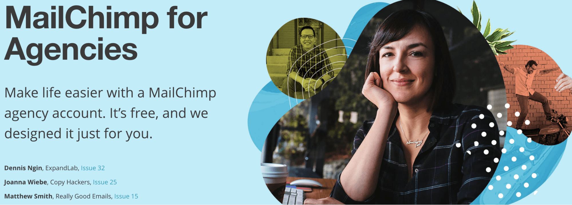 حساب الوكالة من MailChimp